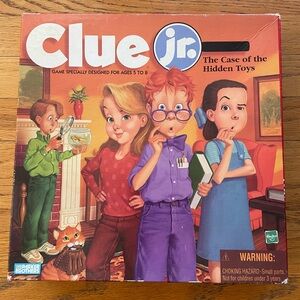 Clue Jr. The Case of the Hidden Toys Board Game